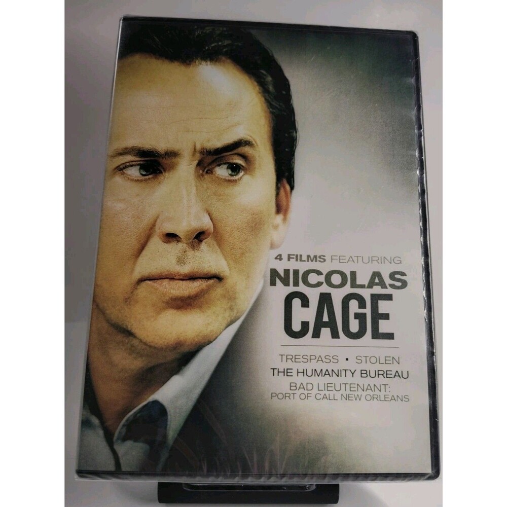 Nicolas Cage : 4 film / Movie Collection - DVD - new / sealed! (Has Loose Disc)